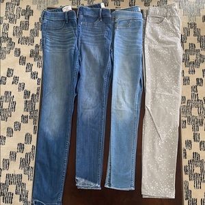 Girls Abercrombie and Fitch/Gap Jeans bundle